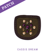 Cassis Dream  Reithandschuh Patches