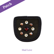 Mad Love Reithandschuh Patches