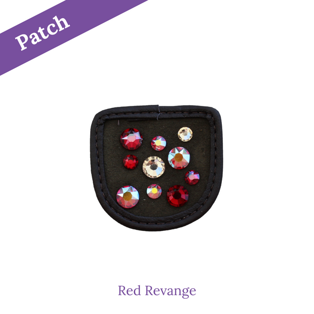 Red Revange  Reithandschuh Patches
