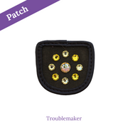 Troublemaker Reithandschuh Patches