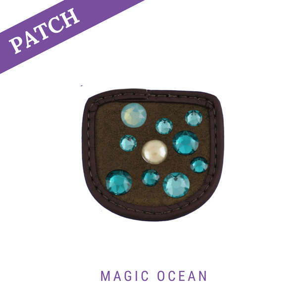 Magic Ocean Reithandschuh Patches
