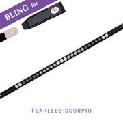 Fearless Scorpio Stirnband Bling Classic