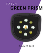 Green Prism Reithandschuh Patches