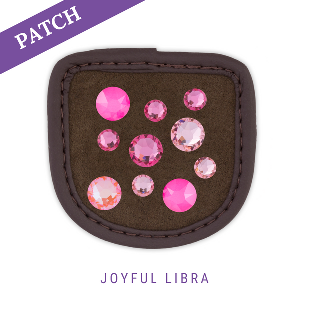Joyful Libra Reithandschuh Patch braun