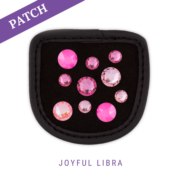 Joyful Libra Reithandschuh Patch schwarz
