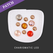 Charismatic Leo Reithandschuh Patch weiß