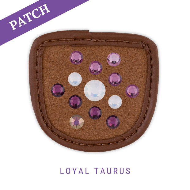 Loyal Taurus Reithandschuh Patch caramel