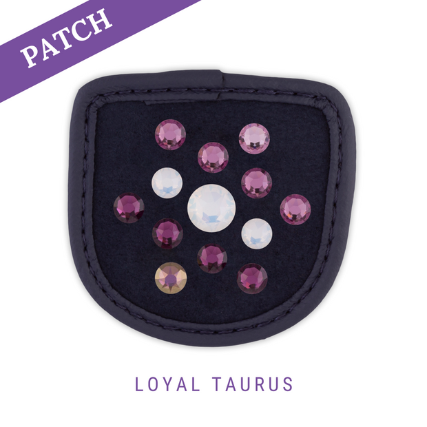 Loyal Taurus Reithandschuh Patch blau