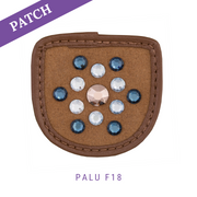 Palu F18 Reithandschuh Patches caramel