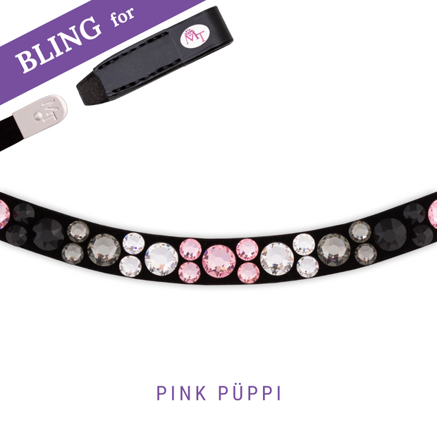 Pink Püppi by Basti Stirnband Bling Swing