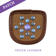 Frozen Lavender by Keira Khodara Reithandschuh Patch caramel