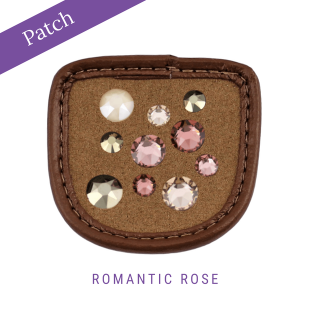 Romantic Rose Reithandschuh Patches