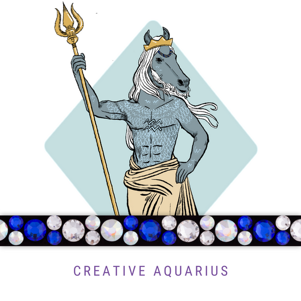 Creative Aquarius Stirnband Bling Classic