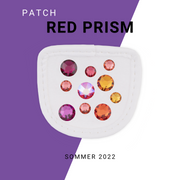 Red Prism Reithandschuh Patches