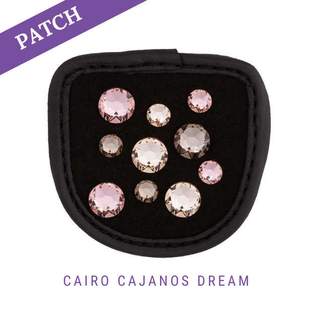 Cairo Cajanos Dream by Dimi Mimi Reithandschuh Patch schwarz