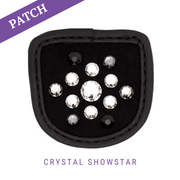 Crystal Showstar Reithandschuh Patch schwarz