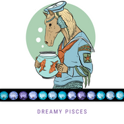Dreamy Pisces Stirnband Bling Classic