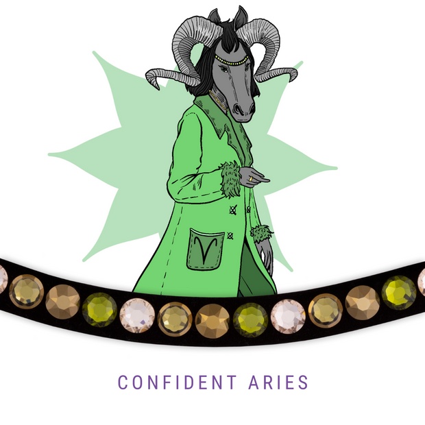 Confident Aries Stirnband Bling Swing
