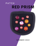 Red Prism Reithandschuh Patches