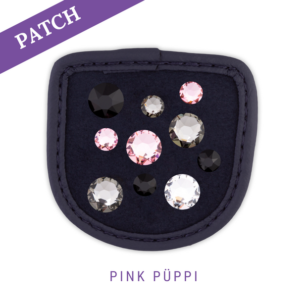 Pink Püppi by Basti Reithandschuh Patch blau