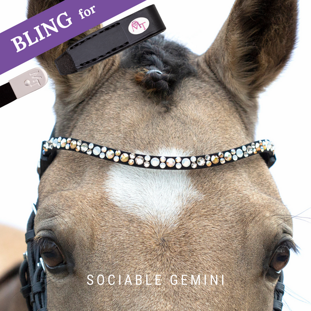 Sociable Gemini Stirnband Bling Swing