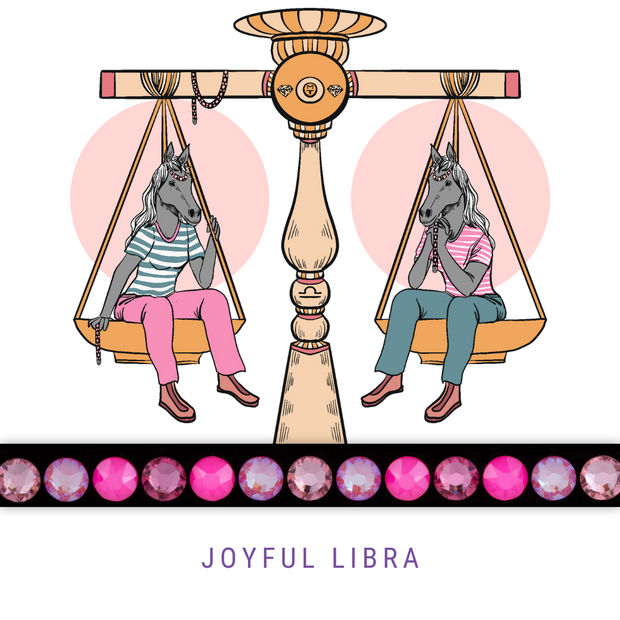 Joyful Libra Stirnband Bling Classic
