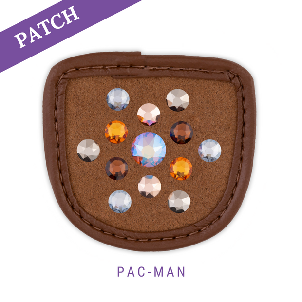 Pac-Man by Anna Den Reithandschuh Patch caramel