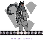 Fearless Scorpio Stirnband Bling Classic