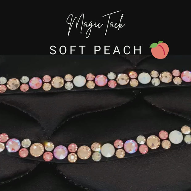 Soft Peach Stirnband Bling Swing