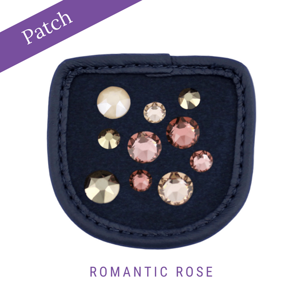 Romantic Rose Reithandschuh Patches
