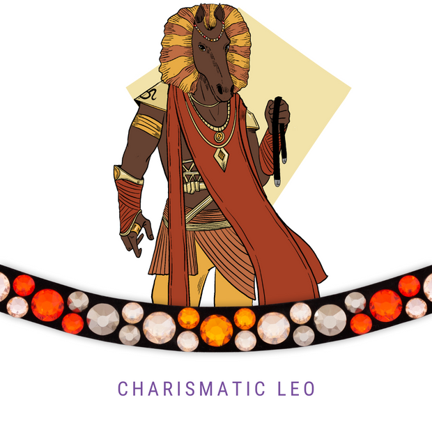 Charismatic Leo Stirnband Bling Swing