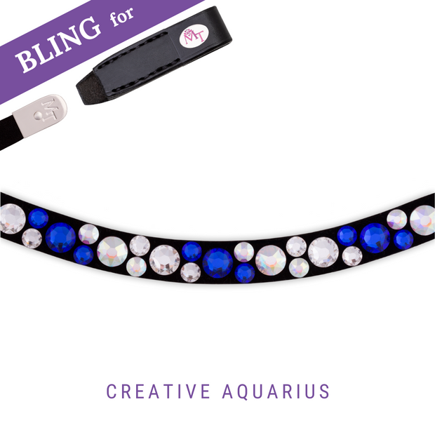 Creative Aquarius Stirnband Bling Swing