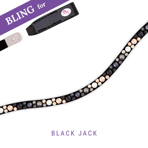 Black Jack by Anna Den Stirnband Bling Swing