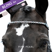 Pink Pearl Stirnband Bling Classic