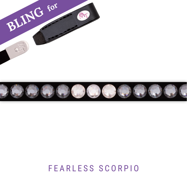 Fearless Scorpio Stirnband Bling Classic