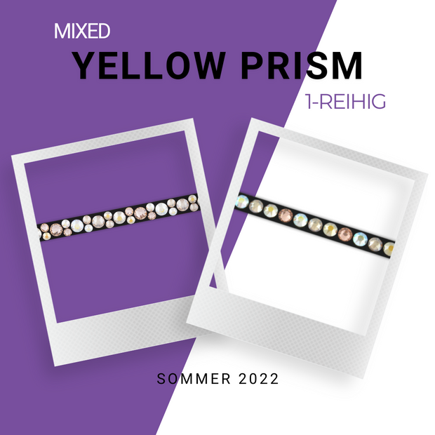 Yellow Prism Stirnband Bling Classic