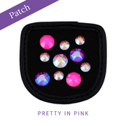 Pretty in Pink Reithandschuh Patches