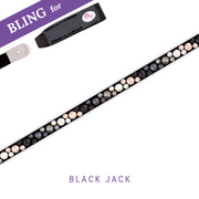 Black Jack by Anna Den Stirnband Bling Classic