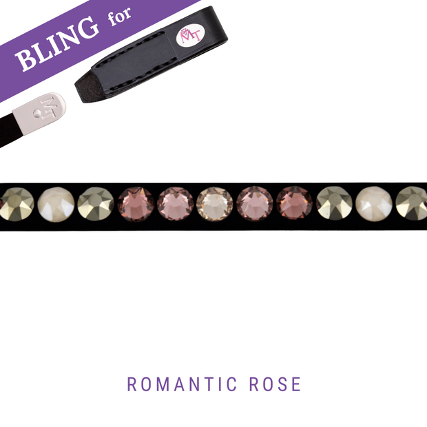 Romantic Rose Stirnband Bling Classic
