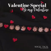 Be my Valentine Stirnband Bling Swing
