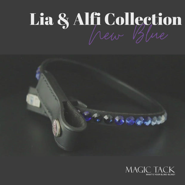 New Blue by Lia & Alfi Stirnband Bling Classic