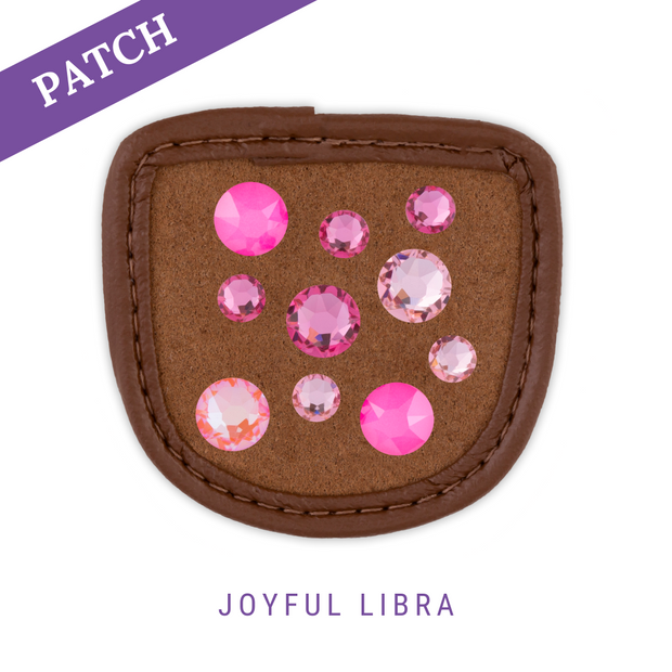Joyful Libra Reithandschuh Patch caramel