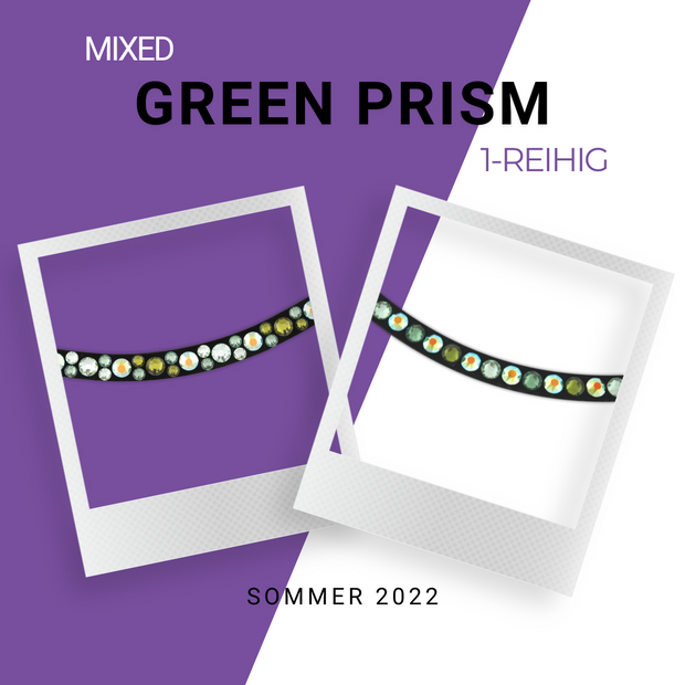 Green Prism Stirnband Bling Swing