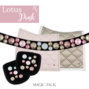 Lotus Pink Stirnband Bling Classic