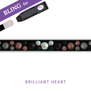 Brilliant Heart Stirnband Bling Classic