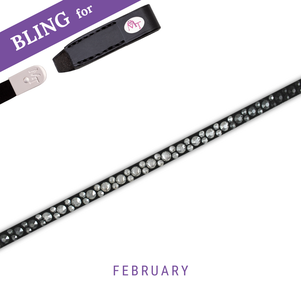 February Stirnband Bling Classic