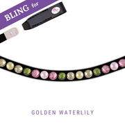 Golden Waterlily Stirnband Bling Swing