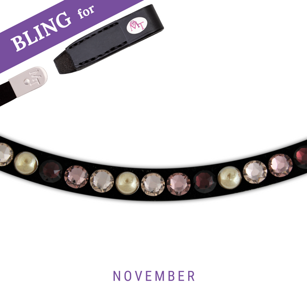November Stirnband Bling Swing