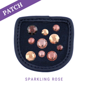 Sparkling Rose Reithandschuh Patches