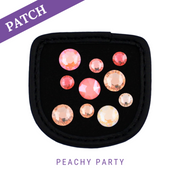 Peachy Party Reithandschuh Patches